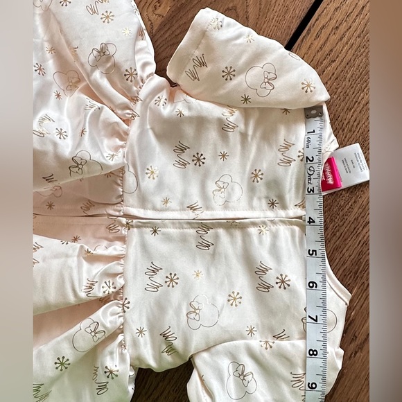 Disney Cream and Gold Formal Kids Dress size 2T - Picture 12 of 16